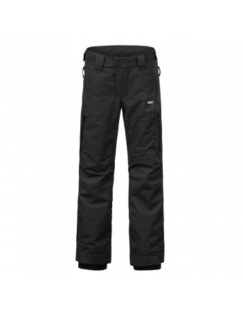 Picture organic clothing Time pant - Black - Boy's Ski & Snowboard Pants - Miniature Photo 1