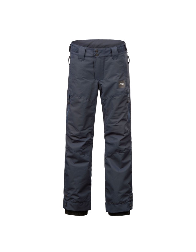 Picture Organic Clothing Time Pant - Dark Blue - Pantalon Ski & Snowboard Garçon  - Cover Photo 2