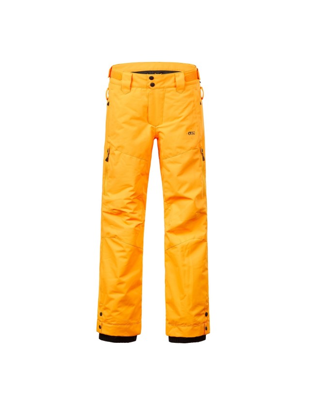 Picture Organic Clothing Time Pant - Yellow - Pantalon Ski & Snowboard Garçon  - Cover Photo 1