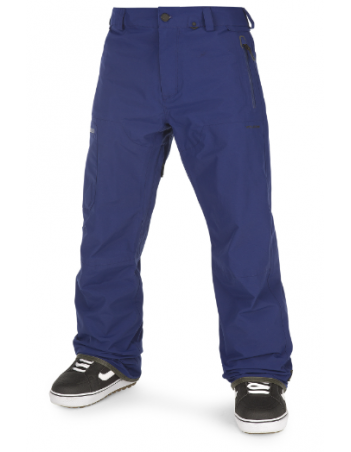 Volcom Gore-tex pant - Dark Blue - Pantalon Ski & Snowboard Homme - Miniature Photo 1