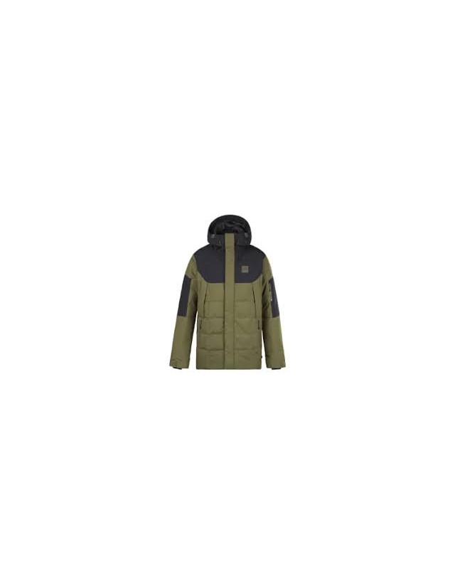 Picture Organic Clothing Insey Jacket - Dark Army Green - Veste Ski & Snowboard Homme  - Cover Photo 1