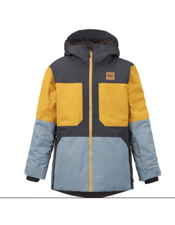 Picture Organic Clothing Edytor - China blue - Boy's Ski & Snowboard Jacket - Miniature Photo 1