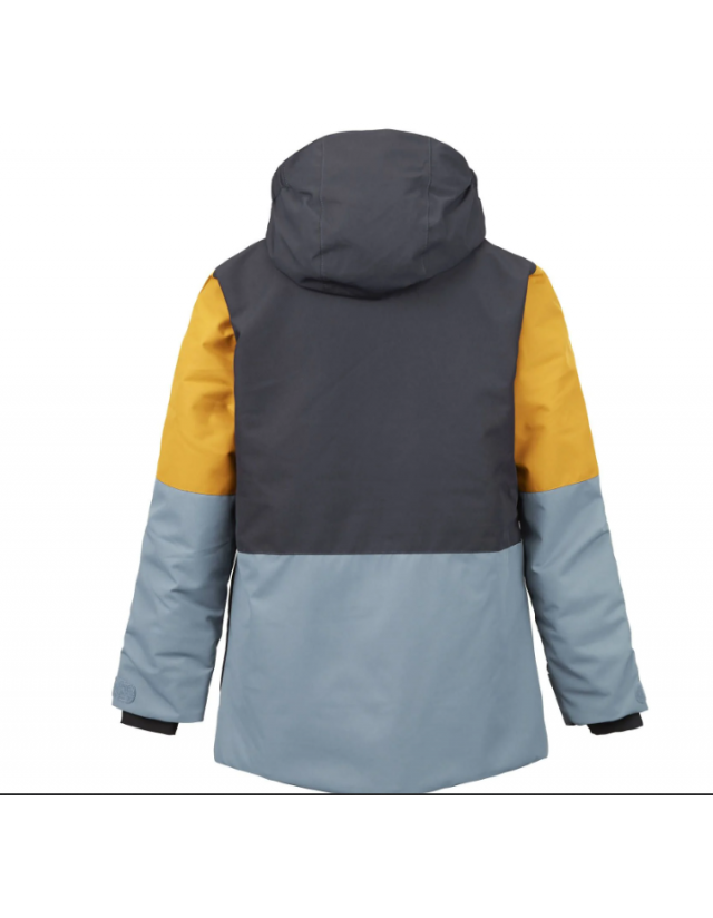 Picture Organic Clothing Edytor - China Blue - Boy's Ski & Snowboard Jacket  - Cover Photo 2