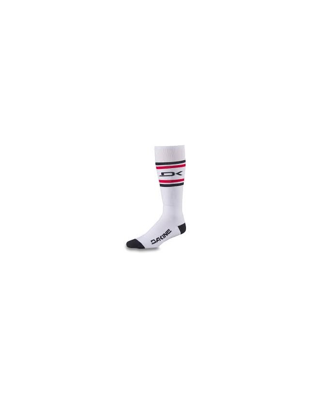 Dakine Men's Freeride Sock - White - Chaussettes  - Cover Photo 1