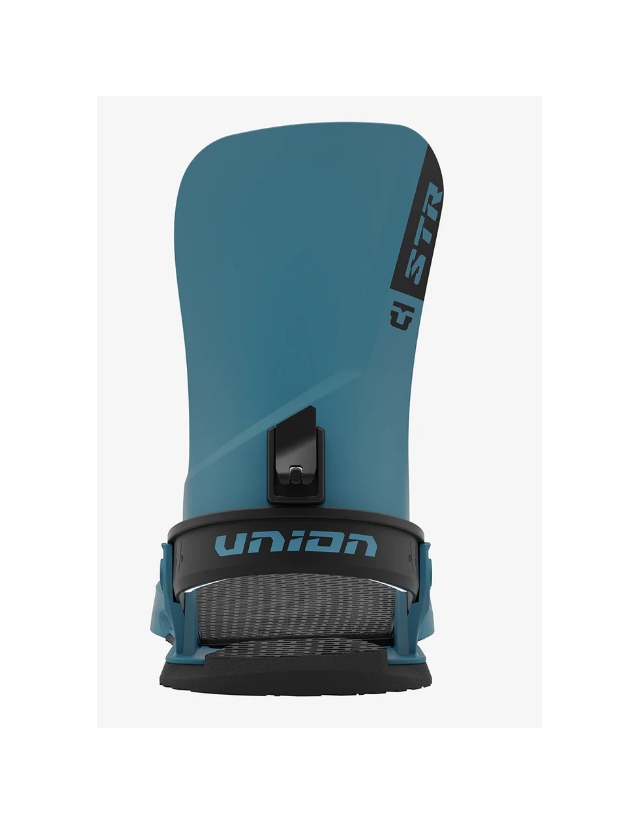 Union Bindings Str 2022 - Steel Blue - Fixations Snowboard  - Cover Photo 2