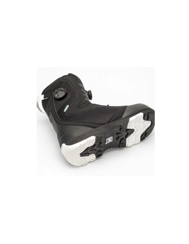 Nitro Club Boa - Black / White - Snowboard Boots  - Cover Photo 4