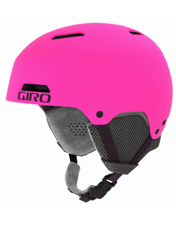 Giro Crüe Youth Helmet - Bright Pink - Casque Ski & Snowboard - Miniature Photo 1