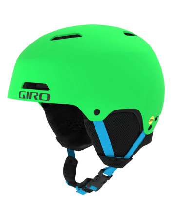 Giro Crüe Youth Helmet - Bright Green - Casque Ski & Snowboard - Miniature Photo 1