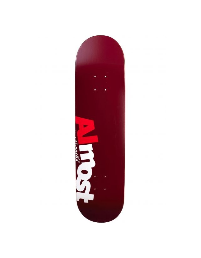 Almost Skateboard Deck Most Red 8.0 - Skateboard Deck  - Cover Photo 1