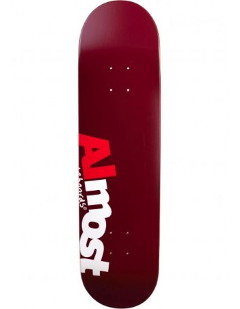 Almost Skateboard Deck Most Red 8.0 - Skateboard Deck - Miniature Photo 1