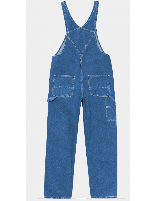 Carhartt Wip Bib Overall - Blue Stone Washed - Salopette  - Cover Photo 2