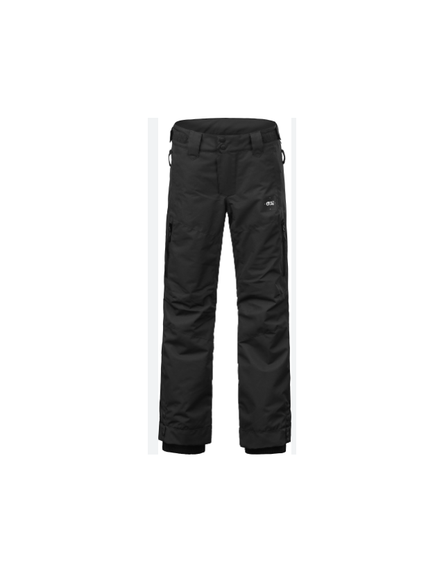 Picture Oganic Clothing Kids Time Pants - Black - Pantalon Ski & Snowboard Garçon  - Cover Photo 1
