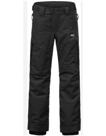 Picture Oganic Clothing Kids Time Pants - Black - Pantalon Ski & Snowboard Garçon - Miniature Photo 1