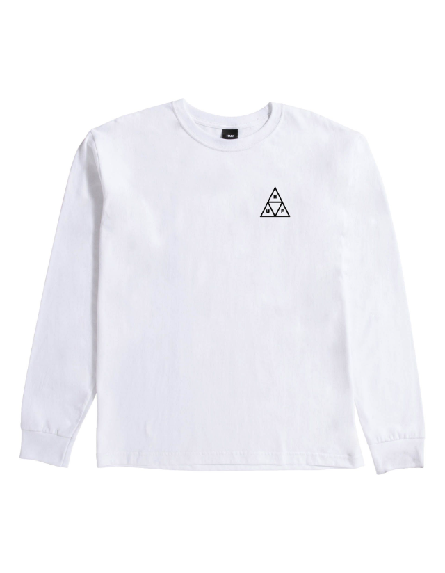 HUF Set TT L/S T-shirt - White