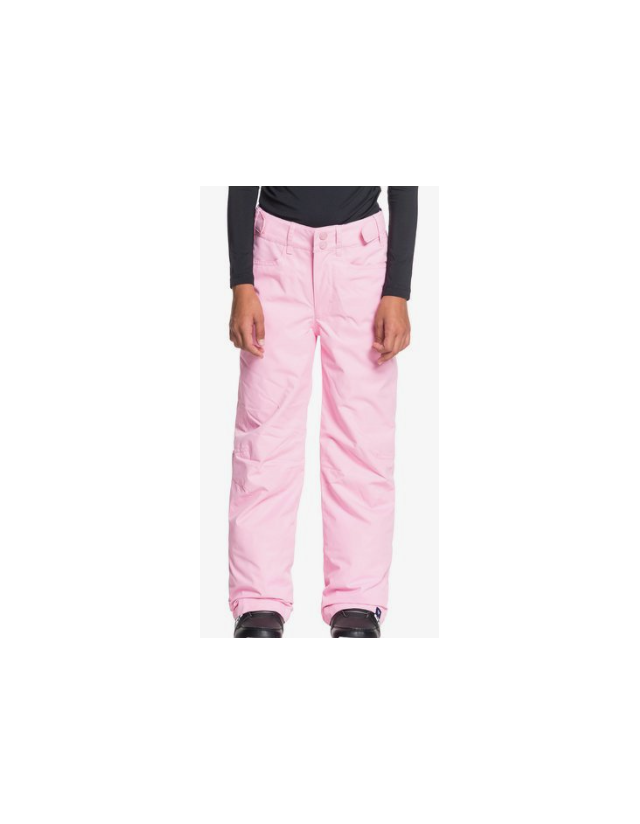 Roxy Backyard G' Snow Pant - Pink - Girls' Ski & Snowboard Pants  - Cover Photo 1