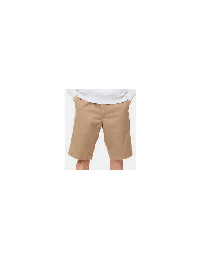 Carhartt Wip Master Short - Leather - Shorts  - Cover Photo 1