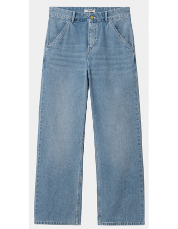 Carhartt WIP W' Simple pant - Blue light true washed - Women's Pants - Miniature Photo 3
