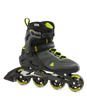 Rollerblade Macroblade 80 Black / Lime - Product Photo 1