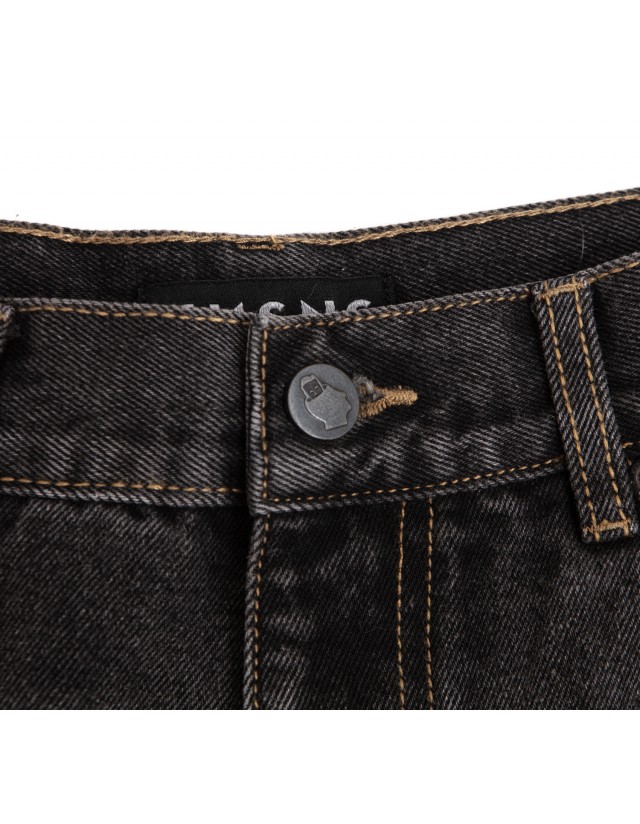 Nnsns Clothing Yéti - Black Washed Denim - Men's Pants  - Cover Photo 2