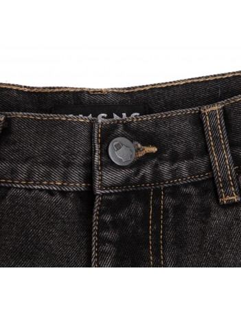 NNSNS Clothing Yeti - Black washed denim - Men's Pants - Miniature Photo 2