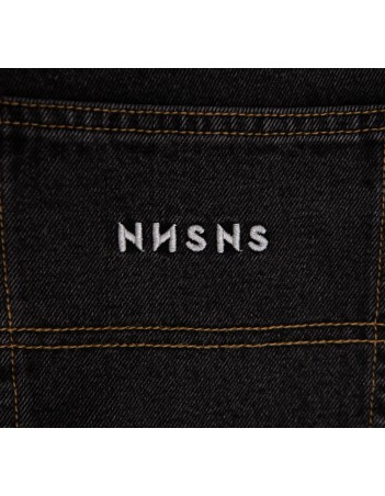 NNSNS Clothing Bigfoot - Black washed denim - Heren Broeken - Miniature Photo 5
