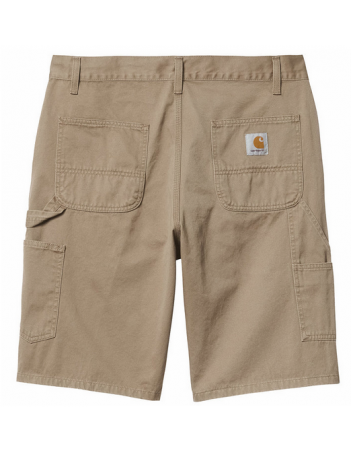 Carhartt WIP Ruck Single Knee Short - Leather Stone - Shorts - Miniature Photo 1