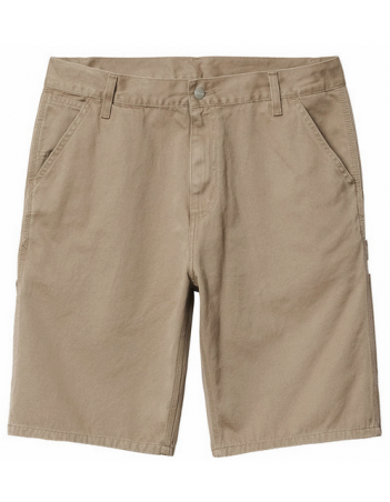 Carhartt WIP Ruck Single Knee Short - Leather Stone - Shorts - Miniature Photo 2