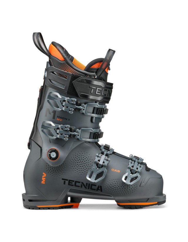 Tecnica mach1 Lv 110 Td Gw - Race Gray - Boots De Skis  - Cover Photo 1