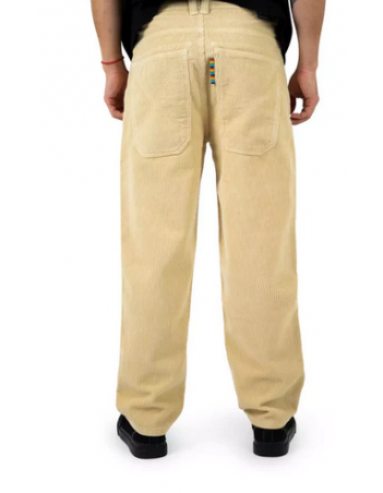 Homeboy X-tra Baggy Cord Pants - Dust - Men's Pants - Miniature Photo 1