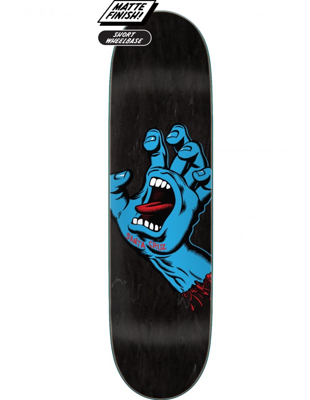 Santa-Cruz Screaming Hand 8.6'' - Black - Deck Skateboard  - Cover Photo 1