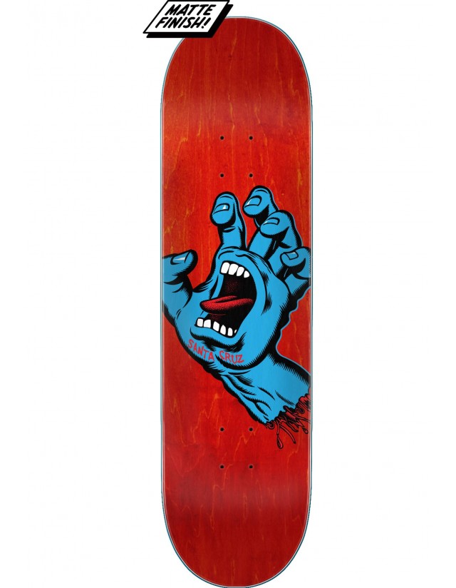 Santa-Cruz Screaming Hand 8.0'' - Deck Skateboard  - Cover Photo 1
