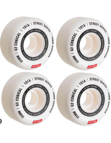 Globe g2 Conical Street Wheels 53mm - Product Photo 1