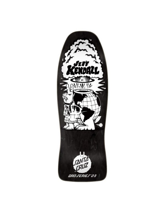 Santa-Cruz Kendall Friend Of The World Reissue 10'' - Skateboard Deck  - Cover Photo 2
