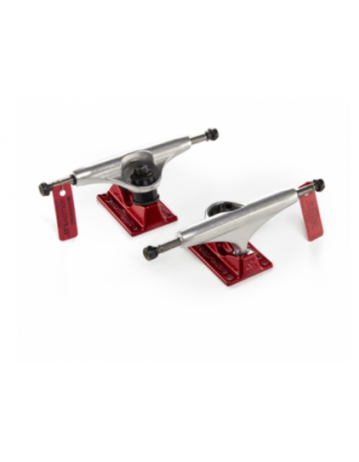 Hydroponic Skate Truck Hollow 5.25 - Red/Iron - Product Photo 1