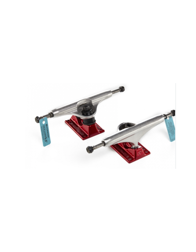 Hydroponic Skate Truck Hollow 5.5 - Red/Iron - Trucks  - Cover Photo 1