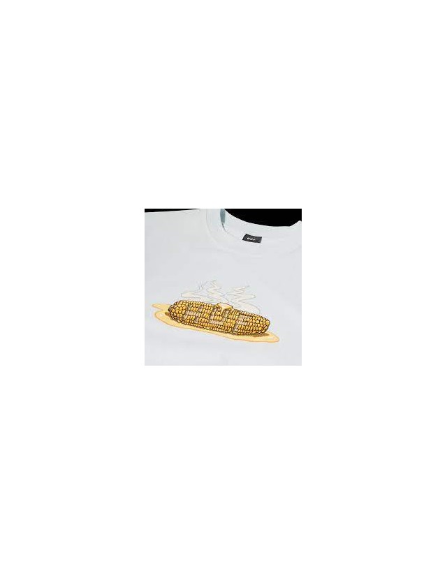 Huf On The Cob S/S Tee - Sky - T-Shirt Homme  - Cover Photo 2