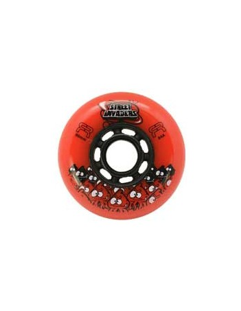 FR skates Street invaders wheels - 80mm / 84A - Rollerblades Räder - Miniature Photo 1