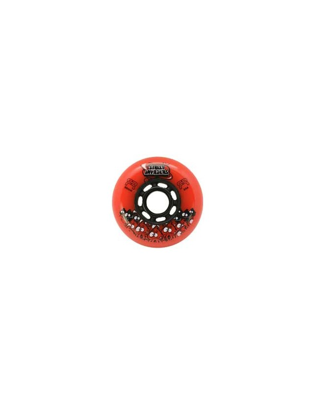 Fr Skates Street Invaders Wheels 4pack - 76mm / 84a - Rollerblades Wheels  - Cover Photo 4