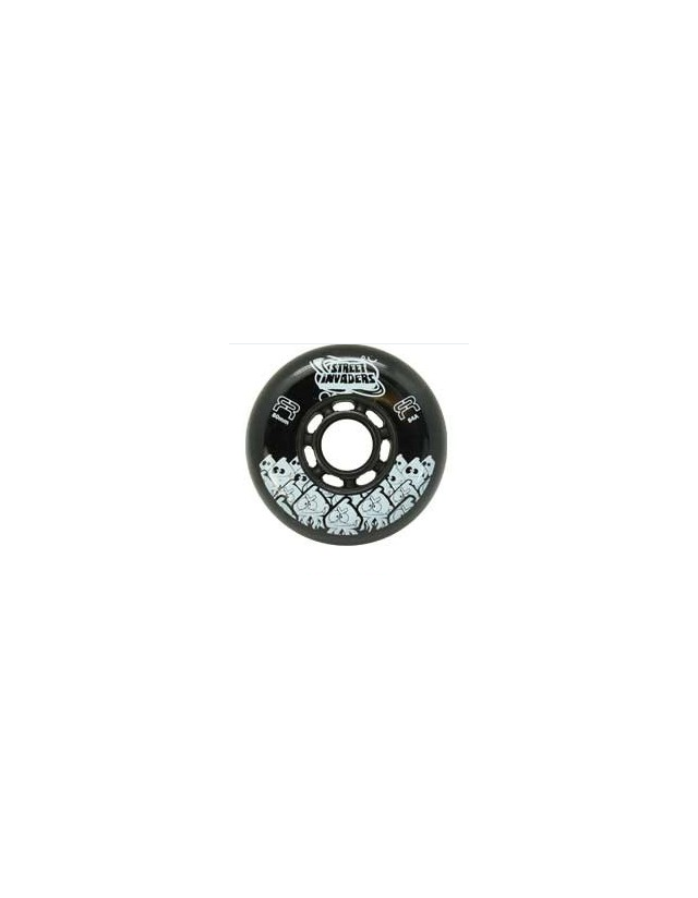 Fr Skates Street Invaders Wheels 4pack - 72mm / 84a - Rollerblades Räder  - Cover Photo 1