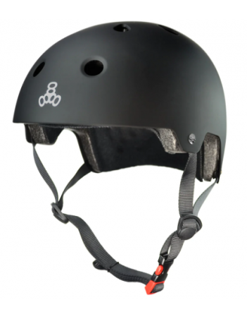 Triple Eight Dual Certified Helmet - EPS Liner Black - Safety Helmet - Miniature Photo 1