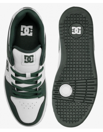DC Shoes Manteca 4 - White / Dark olive - Skate Shoes - Miniature Photo 2