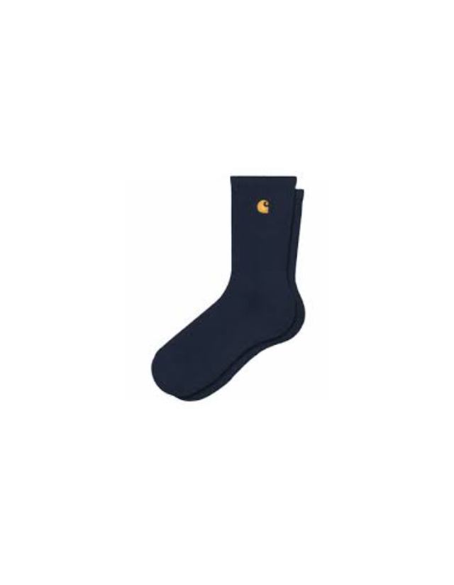 Carhartt Wip Chase Socks - Dark Navy - Chaussettes  - Cover Photo 1