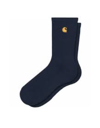 Carhartt WIP Chase Socks - Dark Navy - Chaussettes - Miniature Photo 1