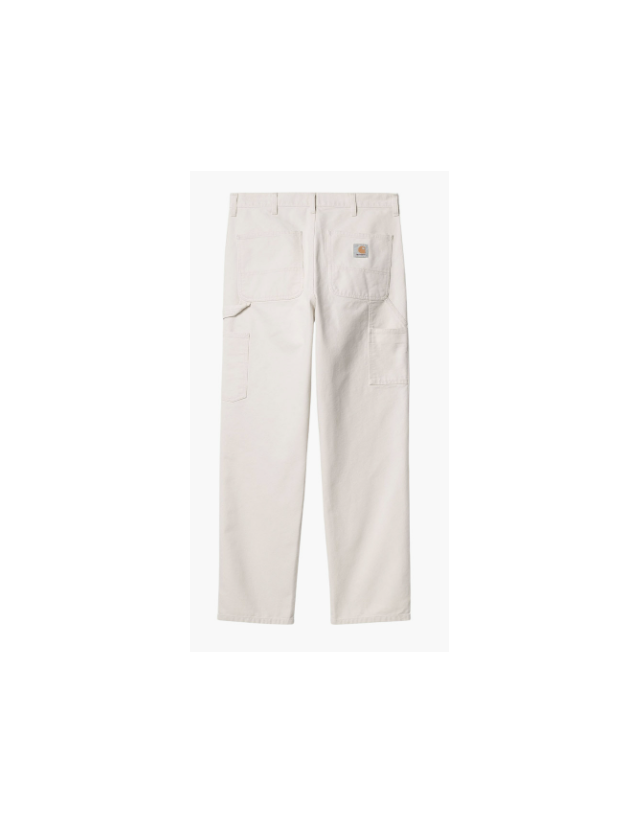 Carhartt Wip Single Knee - Salt Aged Canvas - Men's Pants  - Cover Photo 2