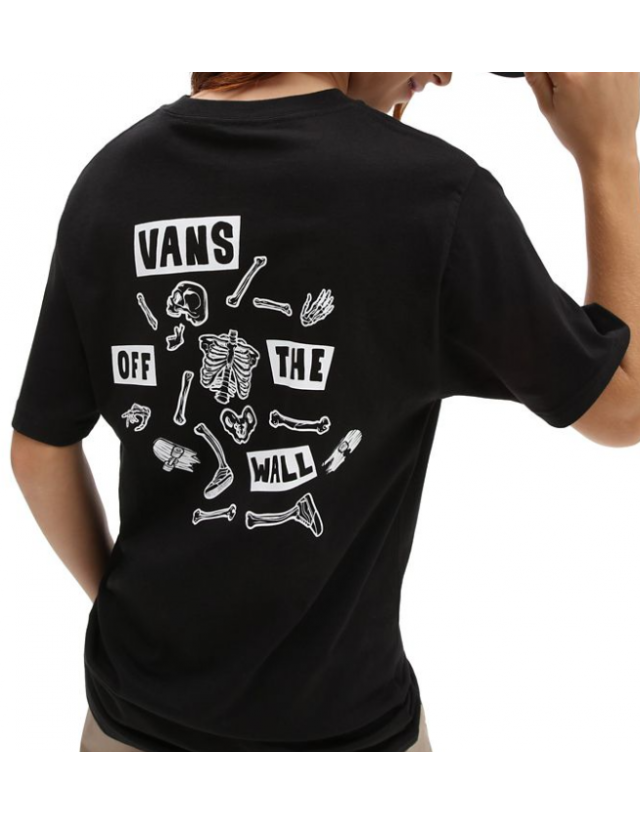 Vans Bone Yard Tee - Black - T-Shirt Enfant  - Cover Photo 1