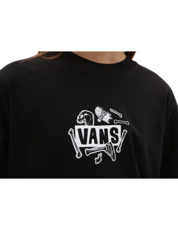 Vans Bone yard Tee - Black - T-Shirt Enfant - Miniature Photo 2