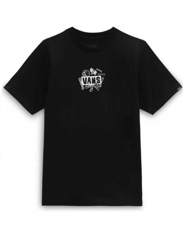 Vans Bone Yard Tee - Black - T-Shirt Enfant  - Cover Photo 3