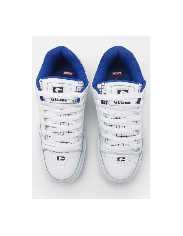 Globe Tilt - White Cobalt - Skate Shoes  - Cover Photo 4