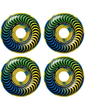Spitfire f4 99 Multiswirll Classic 53mm - Yellow / Blue - Product Photo 1