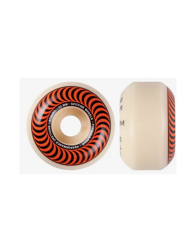 Spitfire Wheels f4 97 Classic 53mm - Natural - Roues Skateboard  - Cover Photo 1